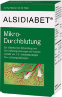 ALSIDIABET Diabetiker Mikro Durchblutung Kapseln
